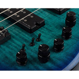 Sire M7+ A4/TBL Marcus Miller 4-Snarige Basgitaar Transparent Blue