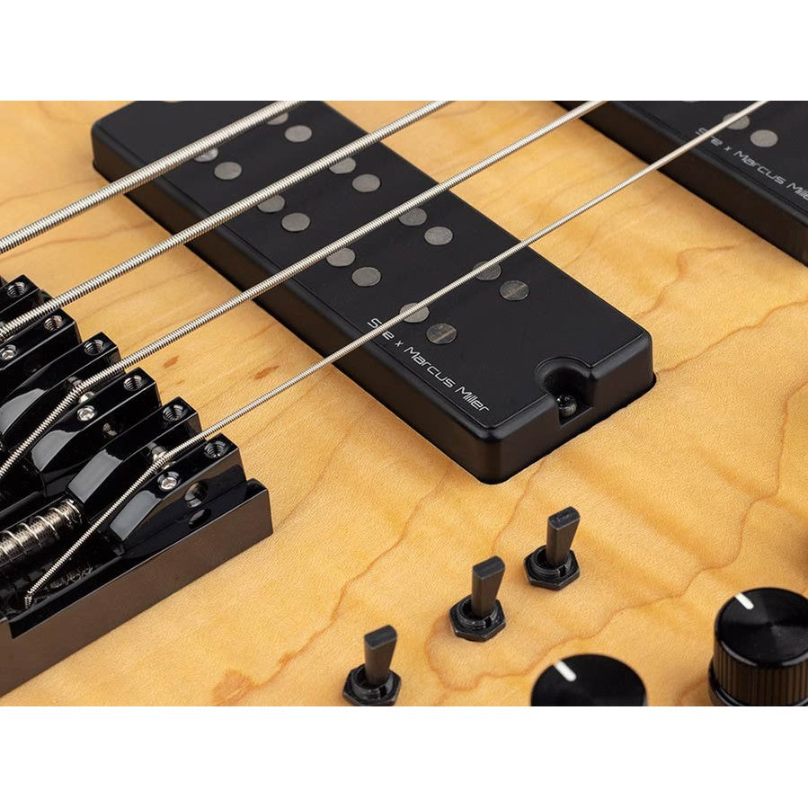 Sire M7+ S4/NT Marcus Miller 4-Snarige Basgitaar Natural
