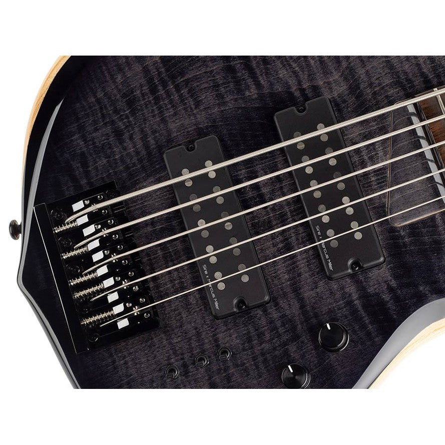 Sire M7+ S5/TBK Marcus Miller 5-Snarige Basgitaar Transparent Black