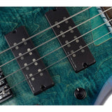 Sire M7+ A4F/TBL Marcus Miller Fretless Basgitaar Transparent Blue