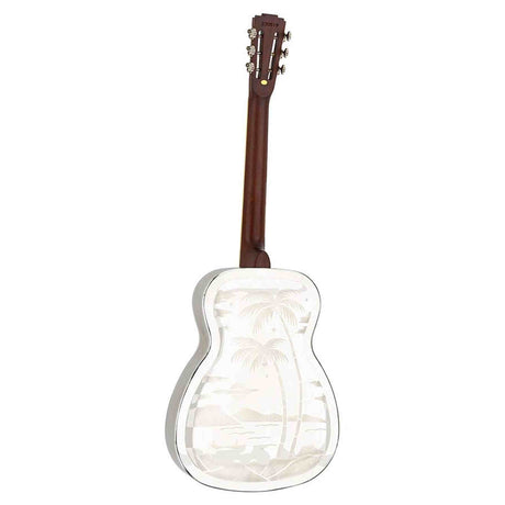 Royall WE14/NI West End Resonator 14-Fret – Bell Brass, Etched Nickel, Biscuit Cone, Softcase