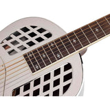 Royall TMP12/NI Tampa Tricone Resonator 12-Fret – Bell Brass, Nickel Finish, Tricone, Softcase
