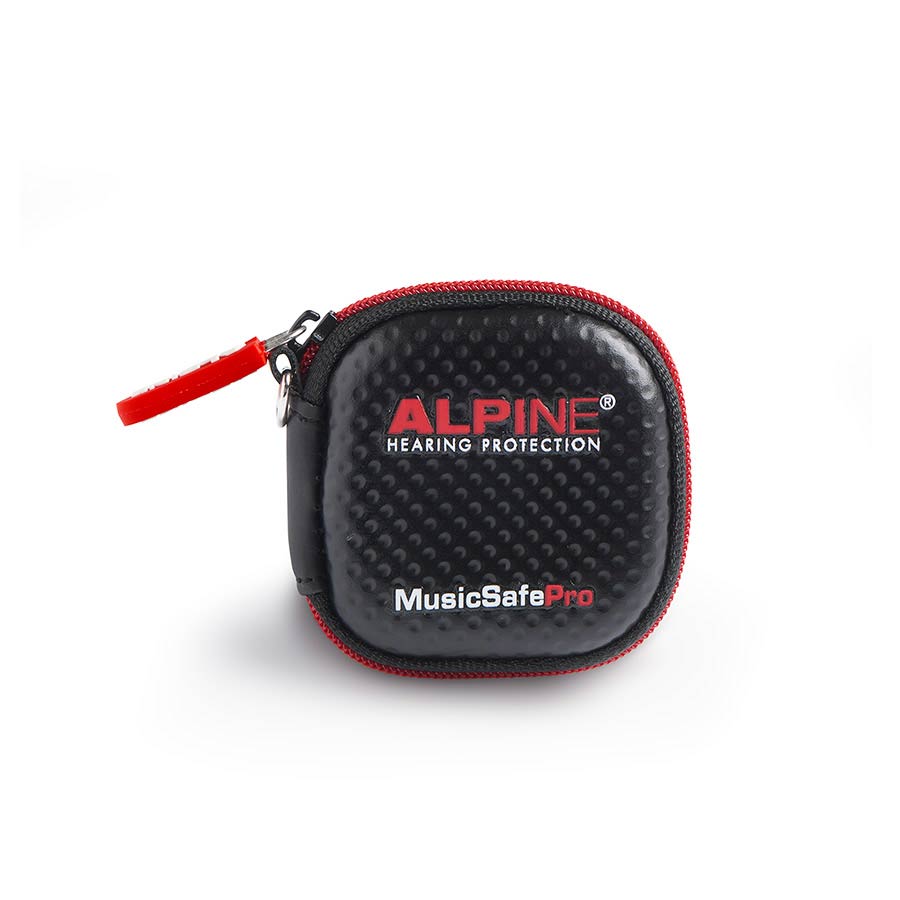 Alpine ALP-MSP-BK MusicSafe Pro Oordoppen – High-Fidelity Gehoorbescherming voor Muzikanten, Zwart