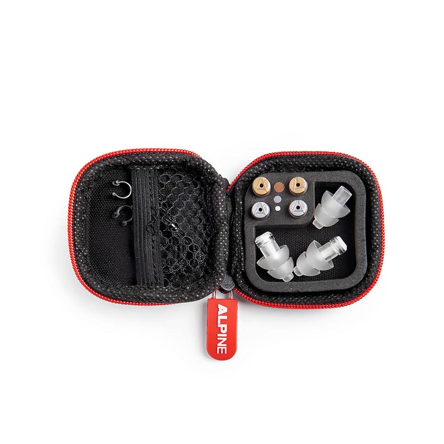 Alpine ALP-MSP-TR MusicSafe Pro Oordoppen – High-Fidelity Gehoorbescherming voor Muzikanten, Transparant