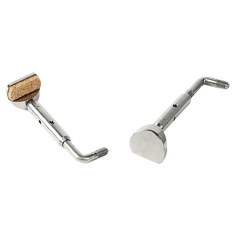 Artino CRV-TI chinerest clamp set for violin. nickel free titanium
