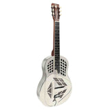 Royall TMP12SQ/NI Tampa Square Tricone Resonator 12-Fret – Bell Brass, Squareneck, Nickel Finish, Softcase