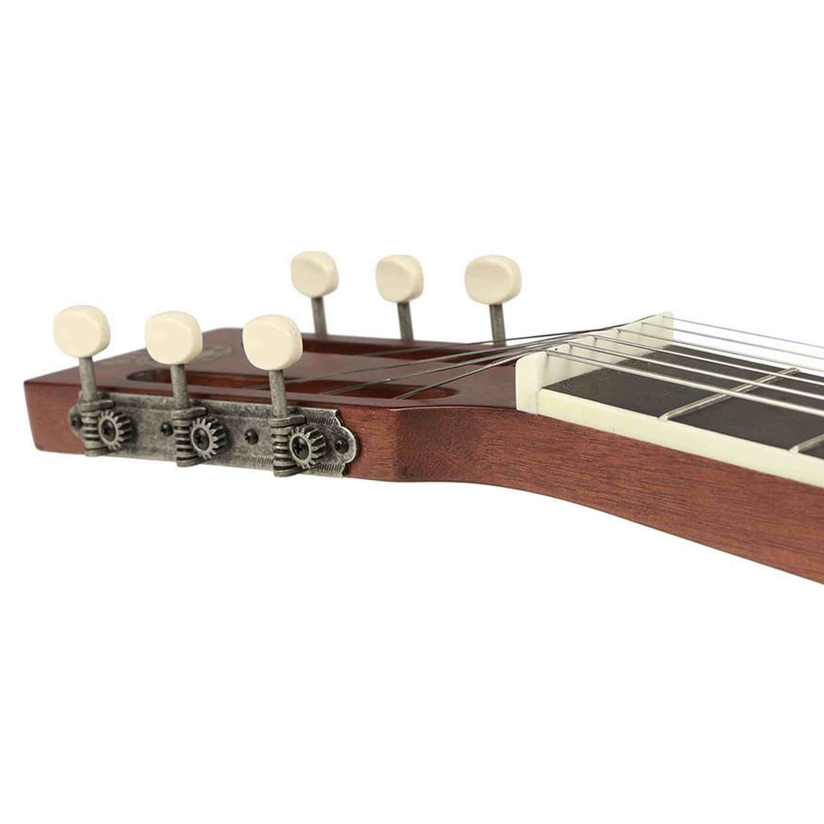 Royall TMP12SQ/NI Tampa Square Tricone Resonator 12-Fret – Bell Brass, Squareneck, Nickel Finish, Softcase