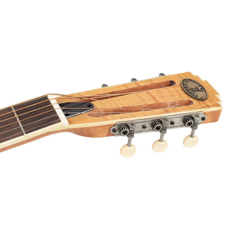 Royall BB14C/FL Bantam Blazer Resonator 14-Fret – Flamed Maple, Parlor Size, Biscuit Cone, Softcase