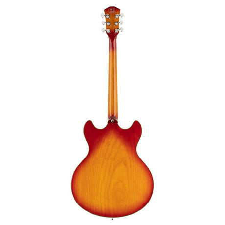 Sire Guitars H7/CS electrische archtop gitaar, esdoorn, cherry sunburst