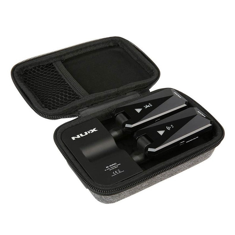 NUX B-5RC professioneel 2.4ghz draadloos gitaarsysteem incl. koffer