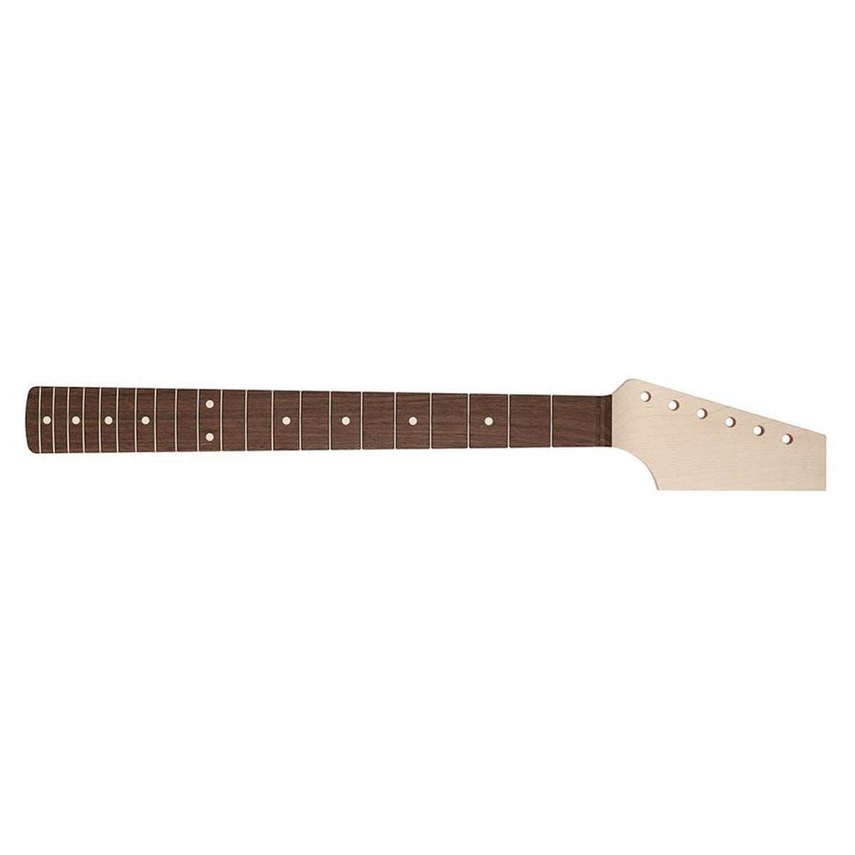 Boston JSN21R-V vintage neck, made in Japan, ST style, maple/rosewood, half paddle, 7,25" radius, 6105 fretwire