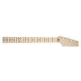 Boston JTN21M-C contemporary neck, made in Japan, TE style, all maple, half paddle, 9,5" radius, 6105 fretwire