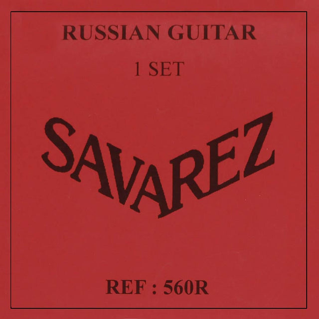 Savarez 560-R snaren set classic 7-snaar, Russian guitar, normal tension