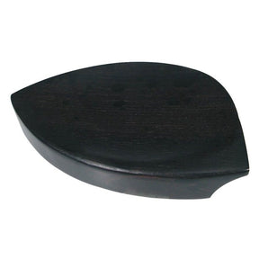 ELS CR-022E chinrest 'kaufman'-style, made in India, ebony, no screws, no cork