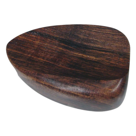 ELS CR-028R chinrest 'Hill'-style, made in India, rose/wood, no screws, no cork