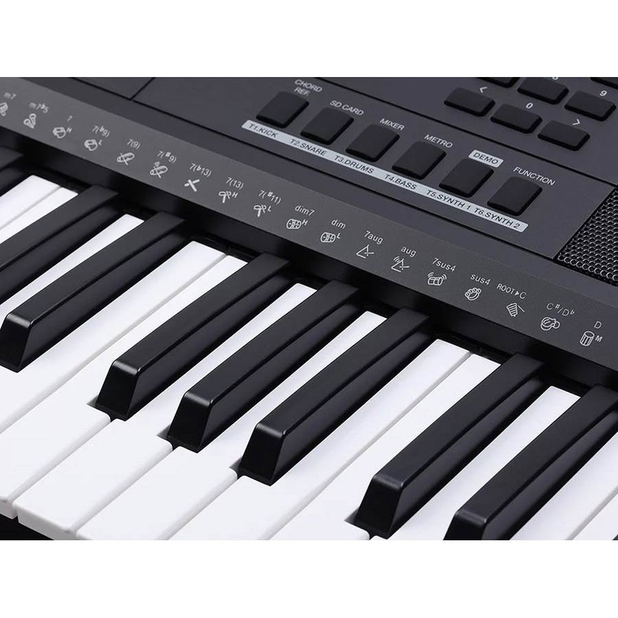 Medeli MK401 Keyboard – 61 Aanslaggevoelige Toetsen met Sampler en 600 Klanken