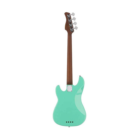 Sire P5 A4/MLG Marcus Miller basgitaar 4-snarige passieve P-stijl bas in Mild Green