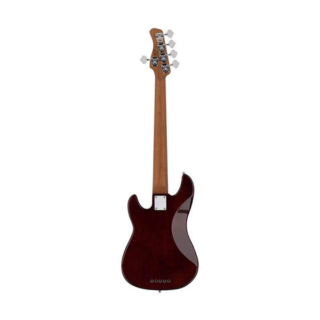 Sire P5 A5/TS Marcus Miller basgitaar 5-snarige passieve P-stijl bas in Tobacco Sunburst