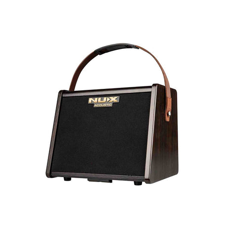 NUX AC-25 akoestische gitaarversterker 25W 2 kanalen Bluetooth met accu