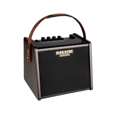 NUX AC-25 akoestische gitaarversterker 25W 2 kanalen Bluetooth met accu