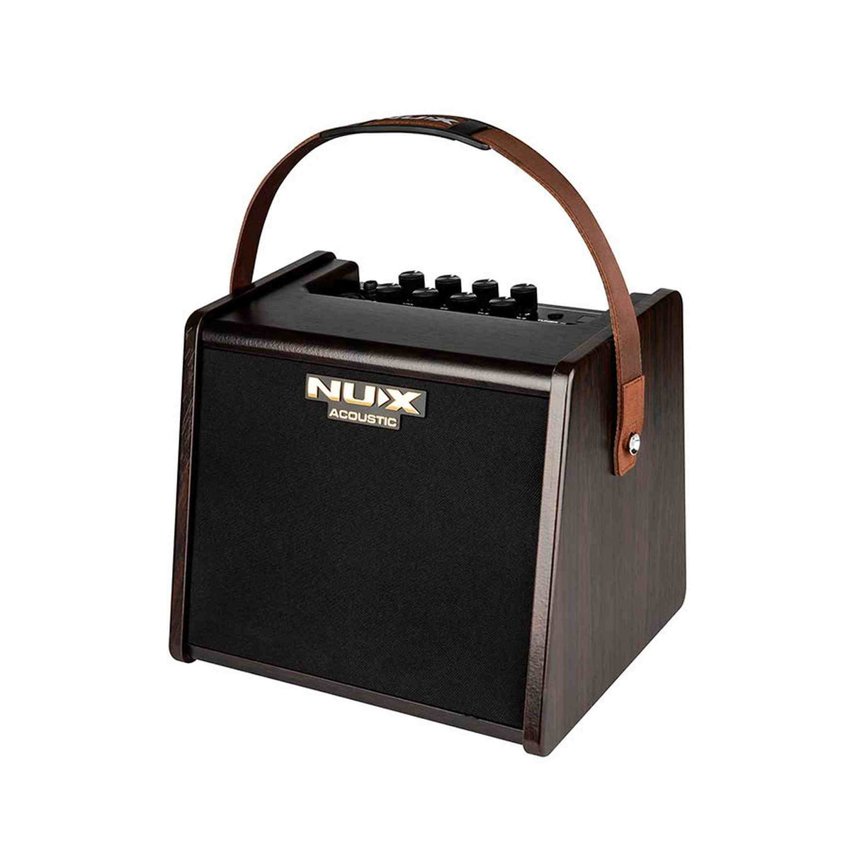 NUX AC-25 akoestische gitaarversterker 25W 2 kanalen Bluetooth met accu