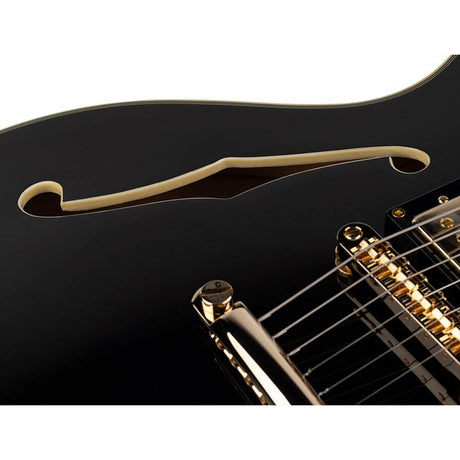 Sire Guitars H7/BK Elektrische archtop gitaar zwart