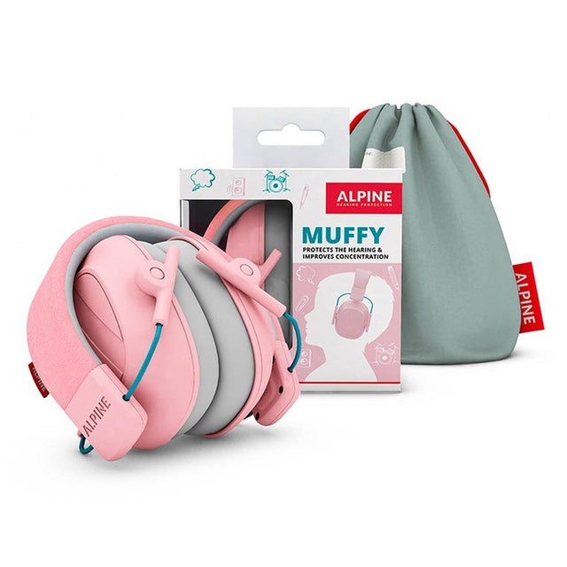Alpine ALP-MUFF/PK Muffy Kids Oorkappen – Roze Gehoorbescherming voor Kinderen