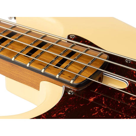 Sire V5 A4L/VWH Marcus Miller Linkshandige 4-snarige Basgitaar Vintage White