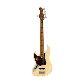 Sire V5 A5L/VWH Marcus Miller Linkshandige 5-snarige Basgitaar Vintage White