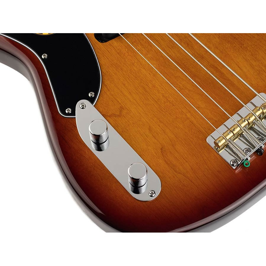 Sire D5 A4L/TS Marcus Miller linkshandige basgitaar 4 snarig passief elzen tobacco sunburst