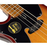Sire D5 A4L/TS Marcus Miller linkshandige basgitaar 4 snarig passief elzen tobacco sunburst