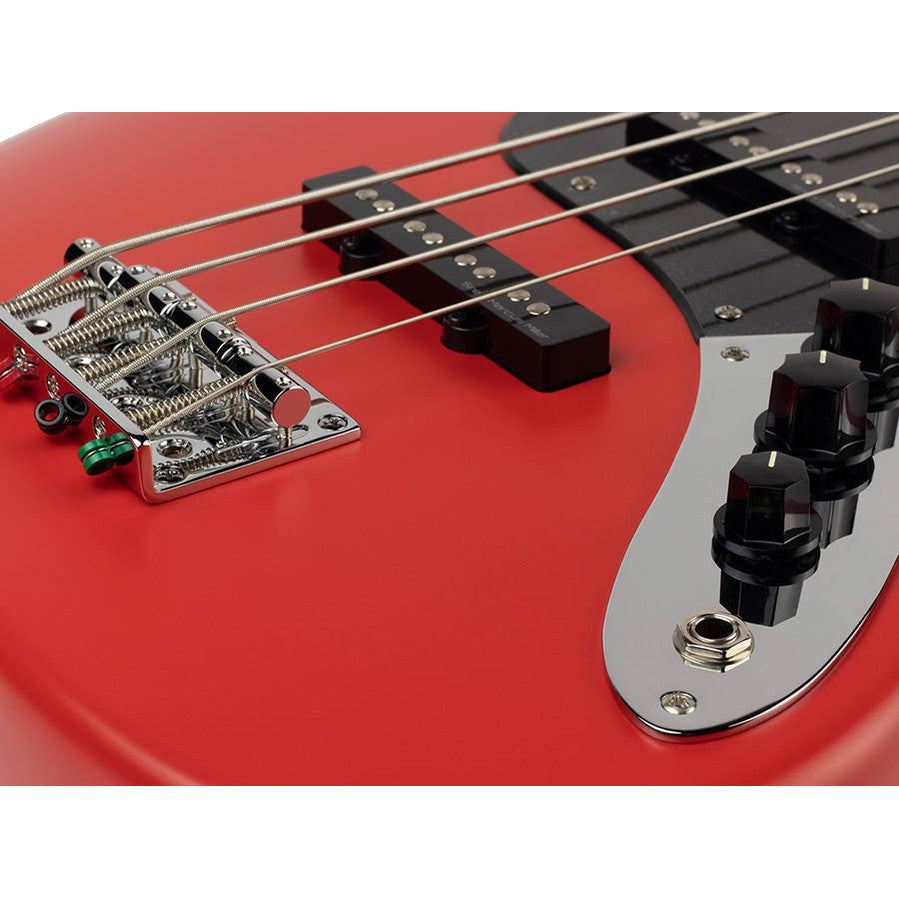 Sire V3P 4/RS Marcus Miller Basgitaar Red Satin