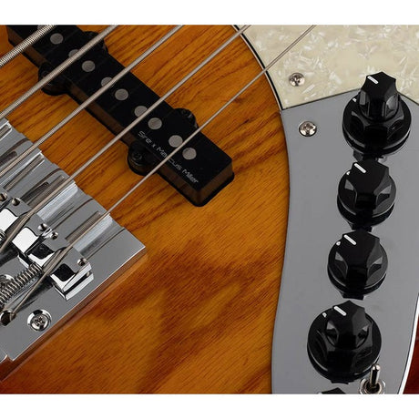 Sire V8 S5/TS Marcus Miller swamp ash 5-snarige actieve basgitaar Tobacco Sunburst