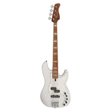 Sire P8 S4/WB Marcus Miller 4-snarige actieve basgitaar White Blonde