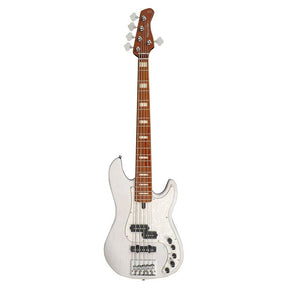 Sire P8 S5/WB Marcus Miller 5-snarige actieve basgitaar White Blonde