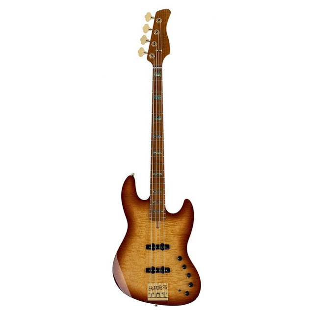 Sire V10 DX4/TS Marcus Miller 4-snarige actieve basgitaar Tobacco Sunburst