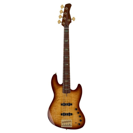 Sire V10 DX5/TS Marcus Miller 5-snarige actieve basgitaar Tobacco Sunburst