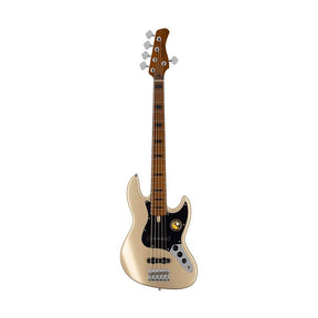 Sire V5 A5/CGM Marcus Miller 5-snarige Basgitaar Champagne Gold Metallic