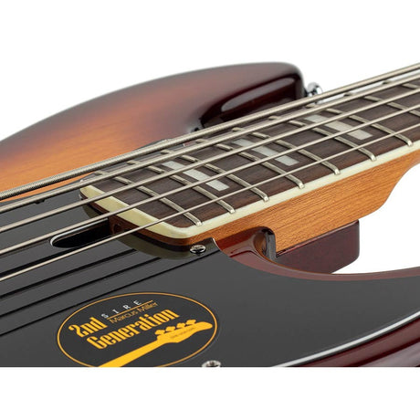 Sire V5R A5/TS Marcus Miller Passieve 5-snarige Basgitaar Tobacco Sunburst