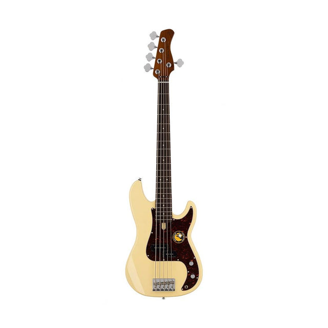Sire P5R A5/VWH Marcus Miller basgitaar 5-snarig passief elzen rosewood vintage white