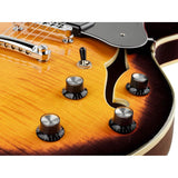Sire Guitars H7V/VS Elektrische archtop gitaar met P90s vintage sunburst