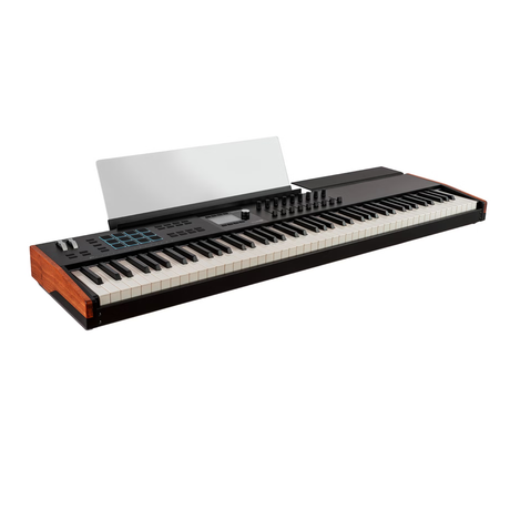 Arturia KeyLab 88 mk3 Black – USB/MIDI keyboard 88 hammer-action toetsen en DAW-integratie