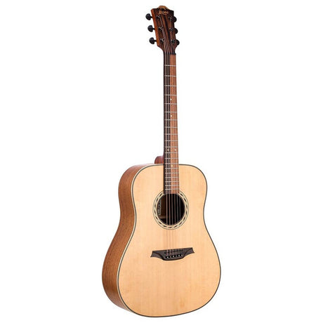 Bromo BAT1 Tahoma Series dreadnought naturel akoestische western gitaar