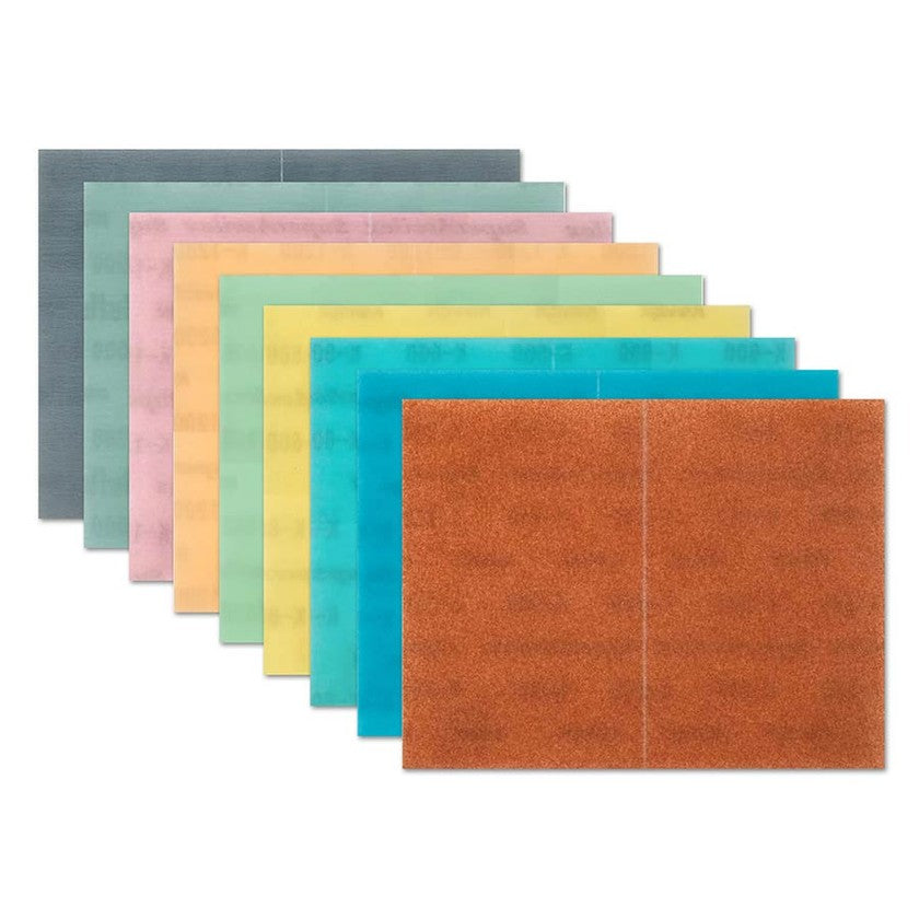 Kovax Assilex ST Latex Schuurvellen – 130 x 170 mm – Set van 5 stuks