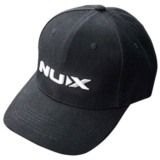 NUX CAP Unisize Baseball Pet – Zwart met Geborduurd Logo