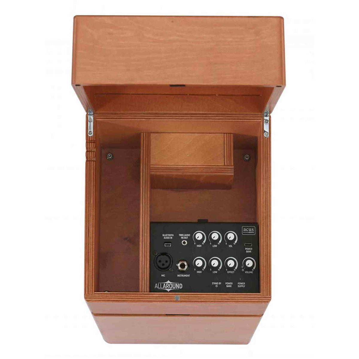 Acus ALLA8 akoestische instrumentenversterker 50W 6.5” speaker bluetooth naturel