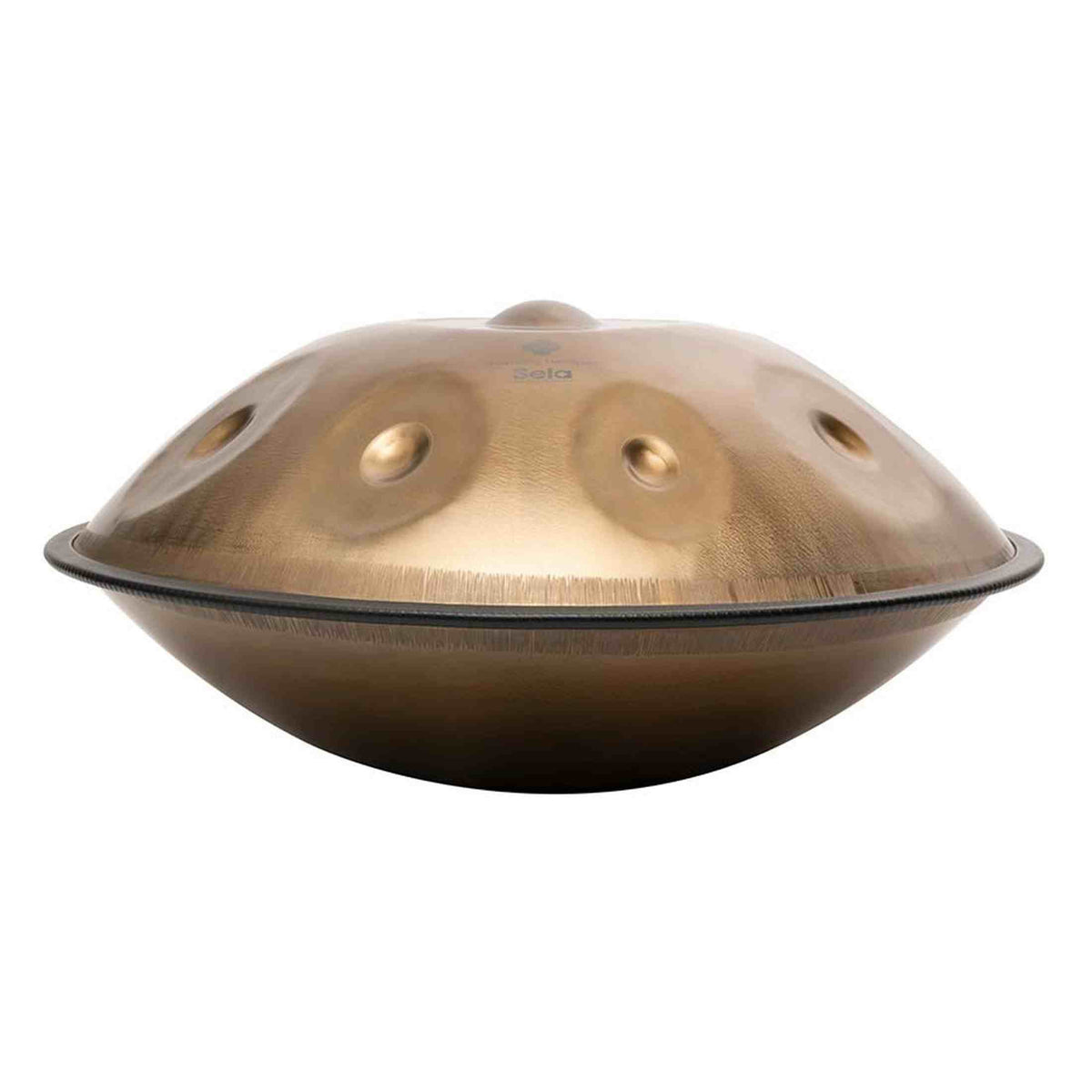 Sela SE 201 Stainless Steel Handpan D Kurd 440 Hz goud handgemaakt met gevoerde draagtas