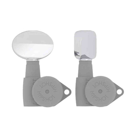 Hipshot HS6B1BBBN Big Butter Bean Stemknop voor Gitaarmechaniek Nickel, per stuk