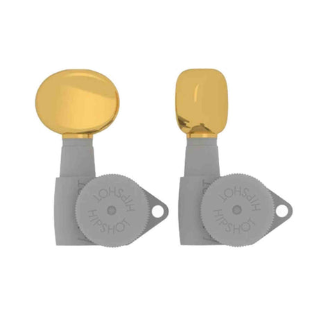 Hipshot HS6B1BTRG Butter Bean Stemknop voor Gitaarmechaniek Gold, per stuk