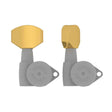 Hipshot HS6B1HEXG Hex Stemknop voor Gitaarmechaniek Gold, per stuk